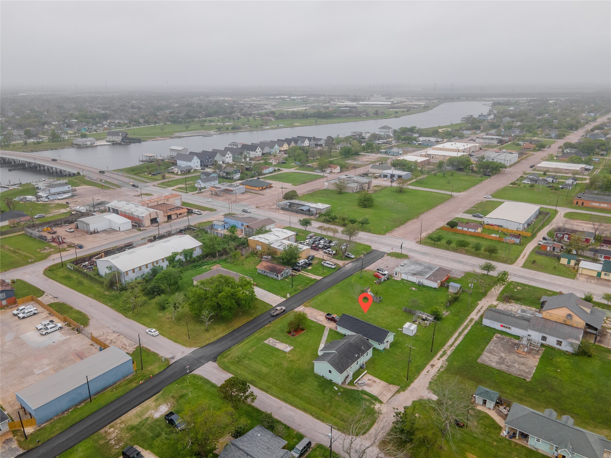 414 South Avenue B Freeport, TX 77541 - Photo 14 of 14 an aerial view of a city