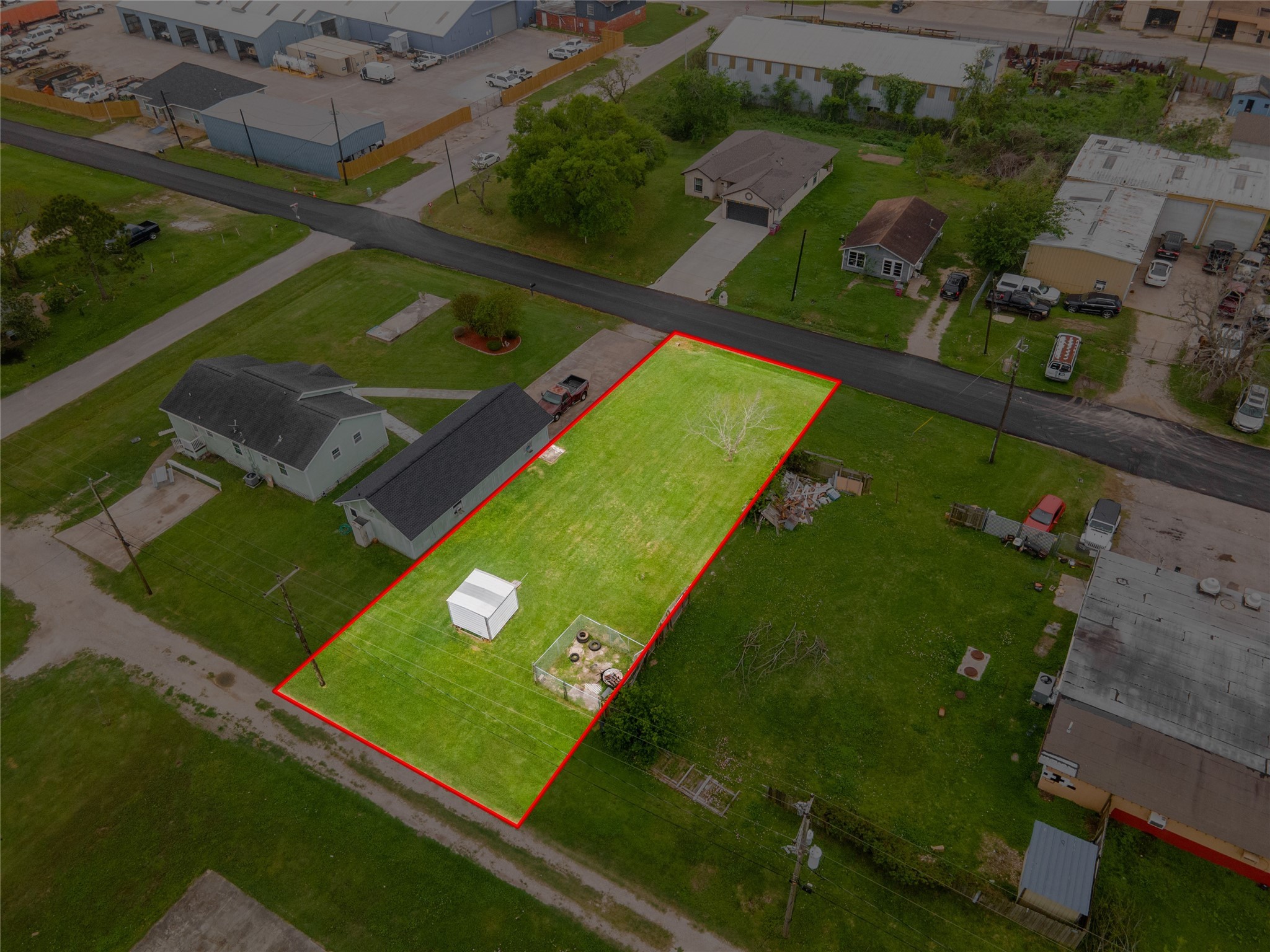 414 South Avenue B Freeport, TX 77541 - Photo 8 of 14 an aerial view of a golf course with pool