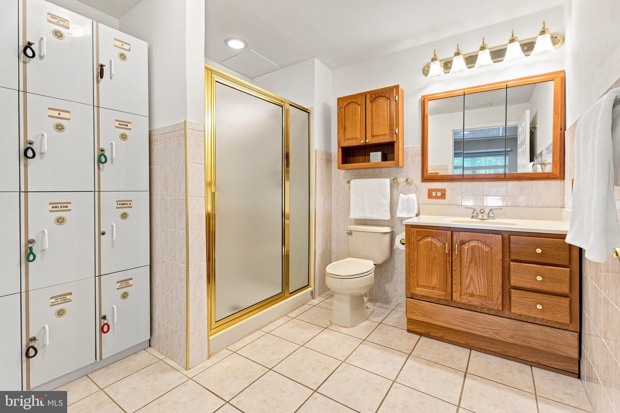 11911 Manor Road Glen Arm, MD 21057 - Photo 53 of 71 4th full Bathroom in home with Pool lockers