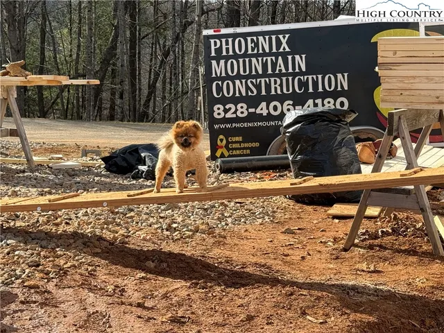 a view of a large building with large windows
