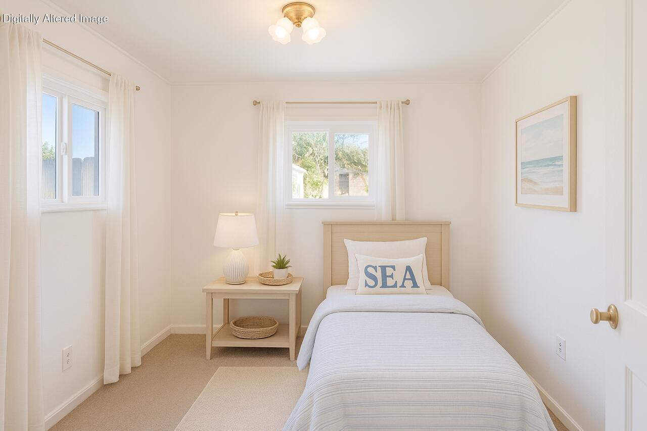 834 West Valerio Street Santa Barbara, CA 93101 - Photo 16 of 28 Bedroom 3 virtually staged