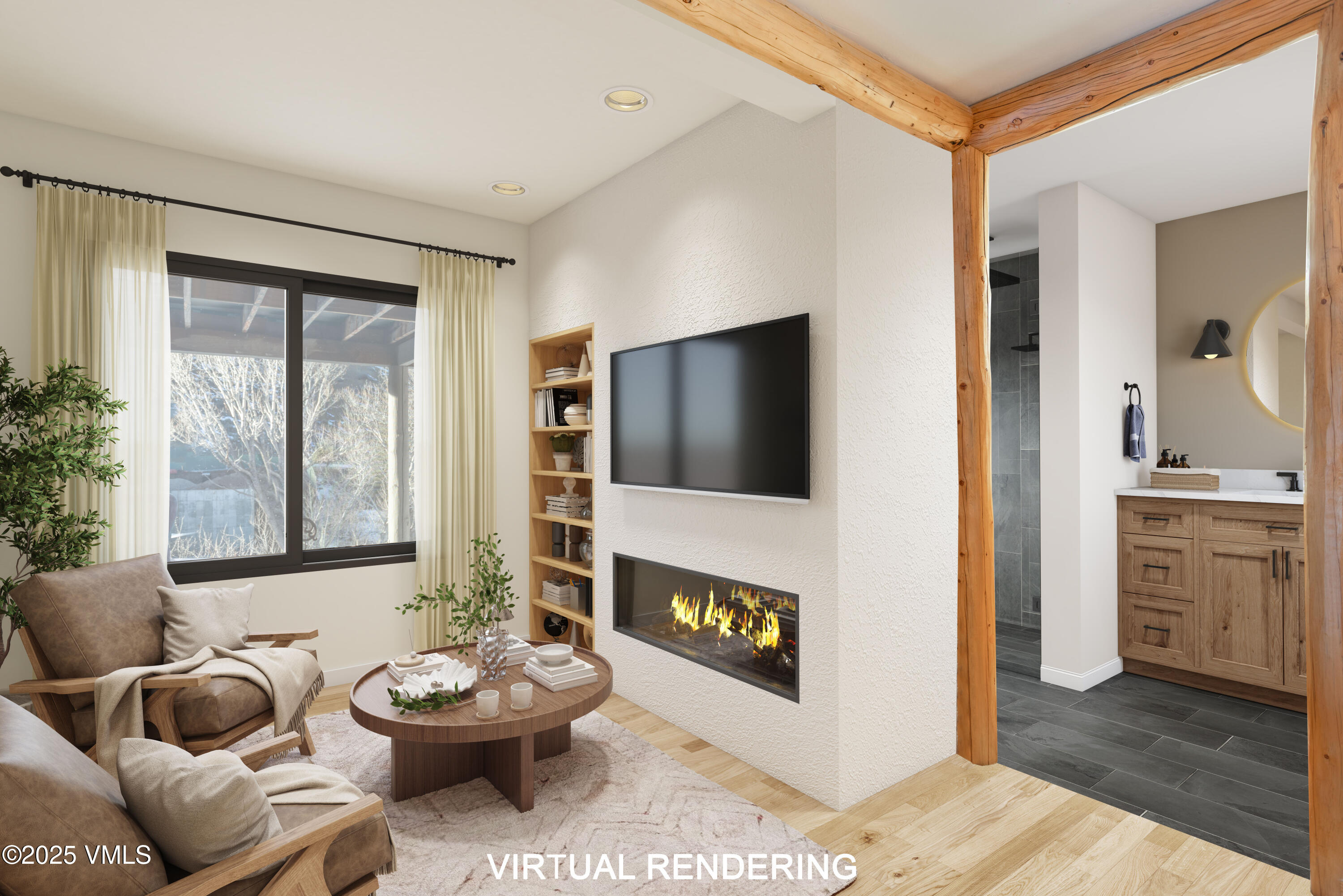 960 June Creek Road Edwards, CO 81632 - Photo 30 of 47 Sitting Area Lower Bedroom 1 - VR