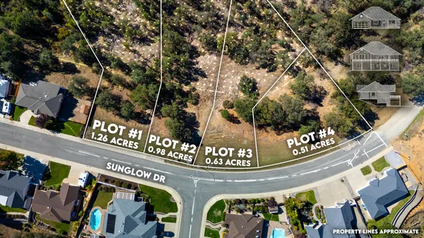 a view of a city with mountain