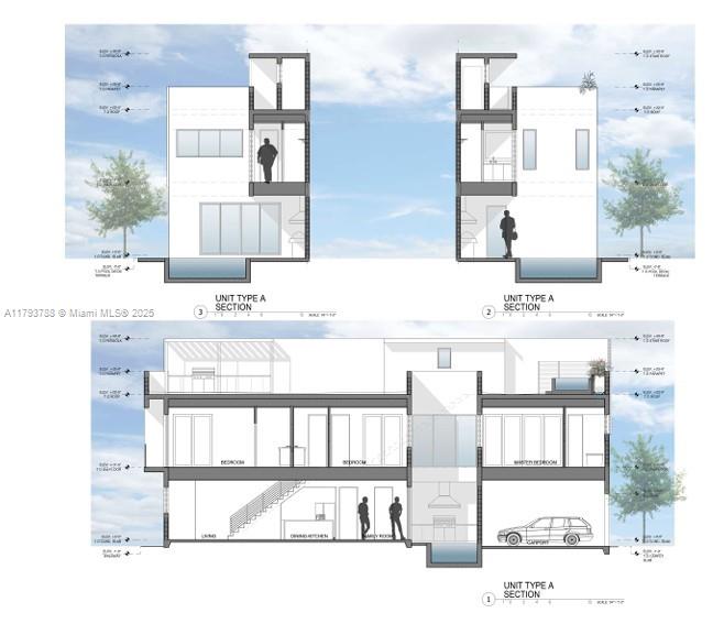 3160 Northwest 14th Street Miami, FL 33125 - Photo 6 of 8 a black and white photo of a living room