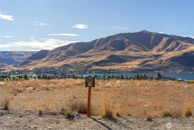 a view of lake with mountain