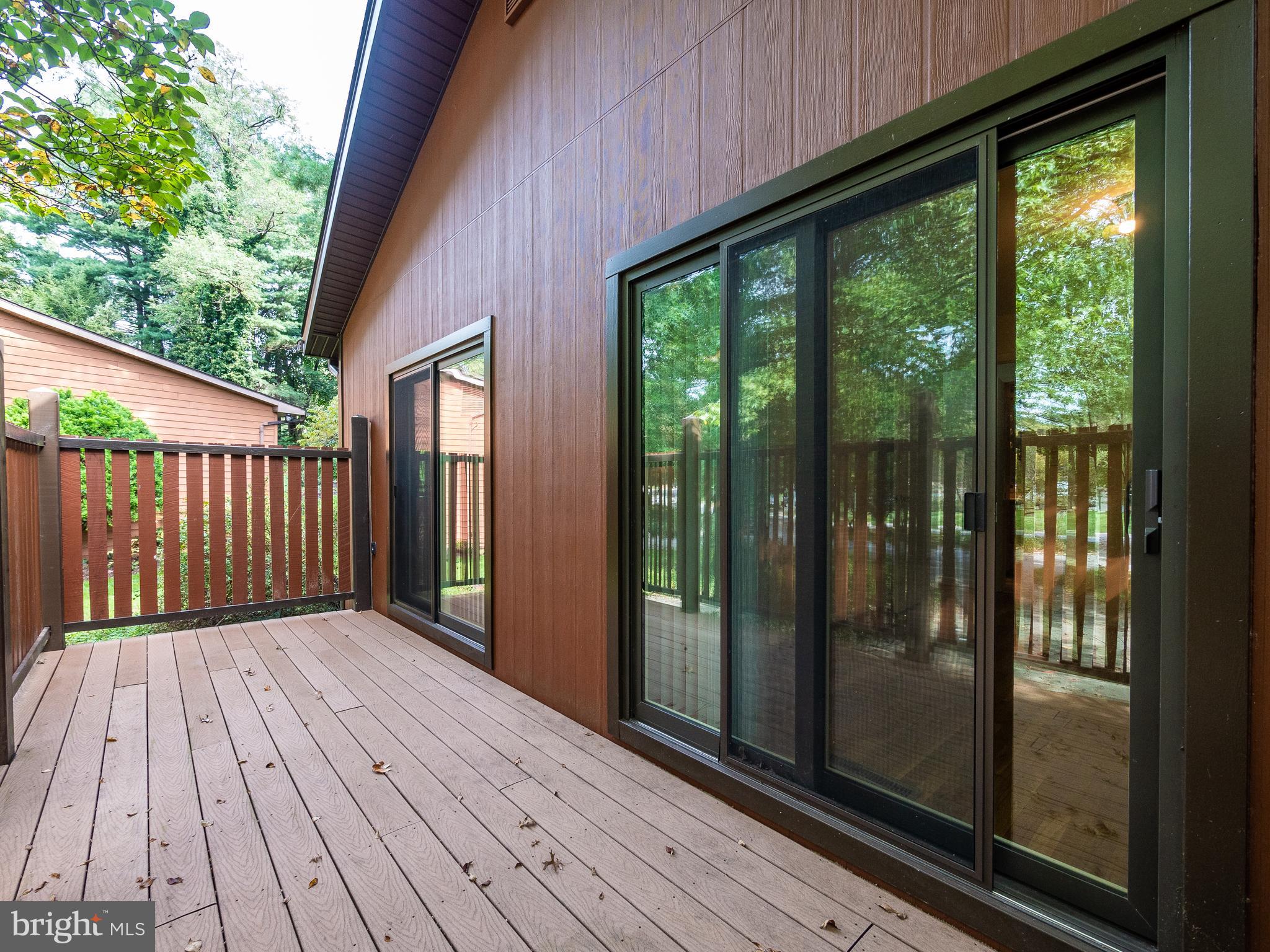 10124 Spring Pools Lane Columbia, MD 21044 - Photo 27 of 30 Front decking with access from both bedrooms