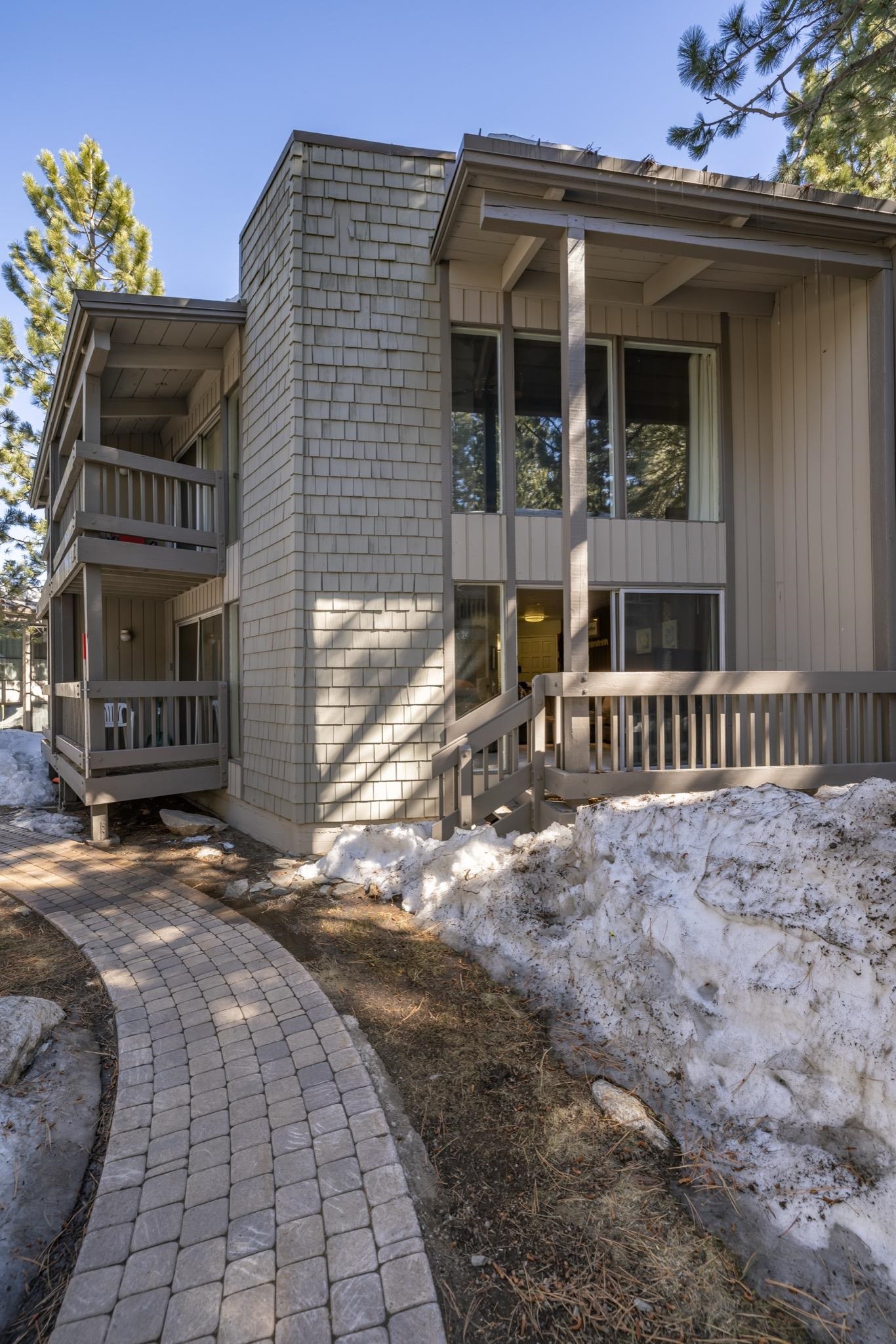 286 Old Mammoth Road, Unit 37 Mammoth Lakes, CA 93546 - Photo 27 of 33 View of side of property featuring board and batten siding