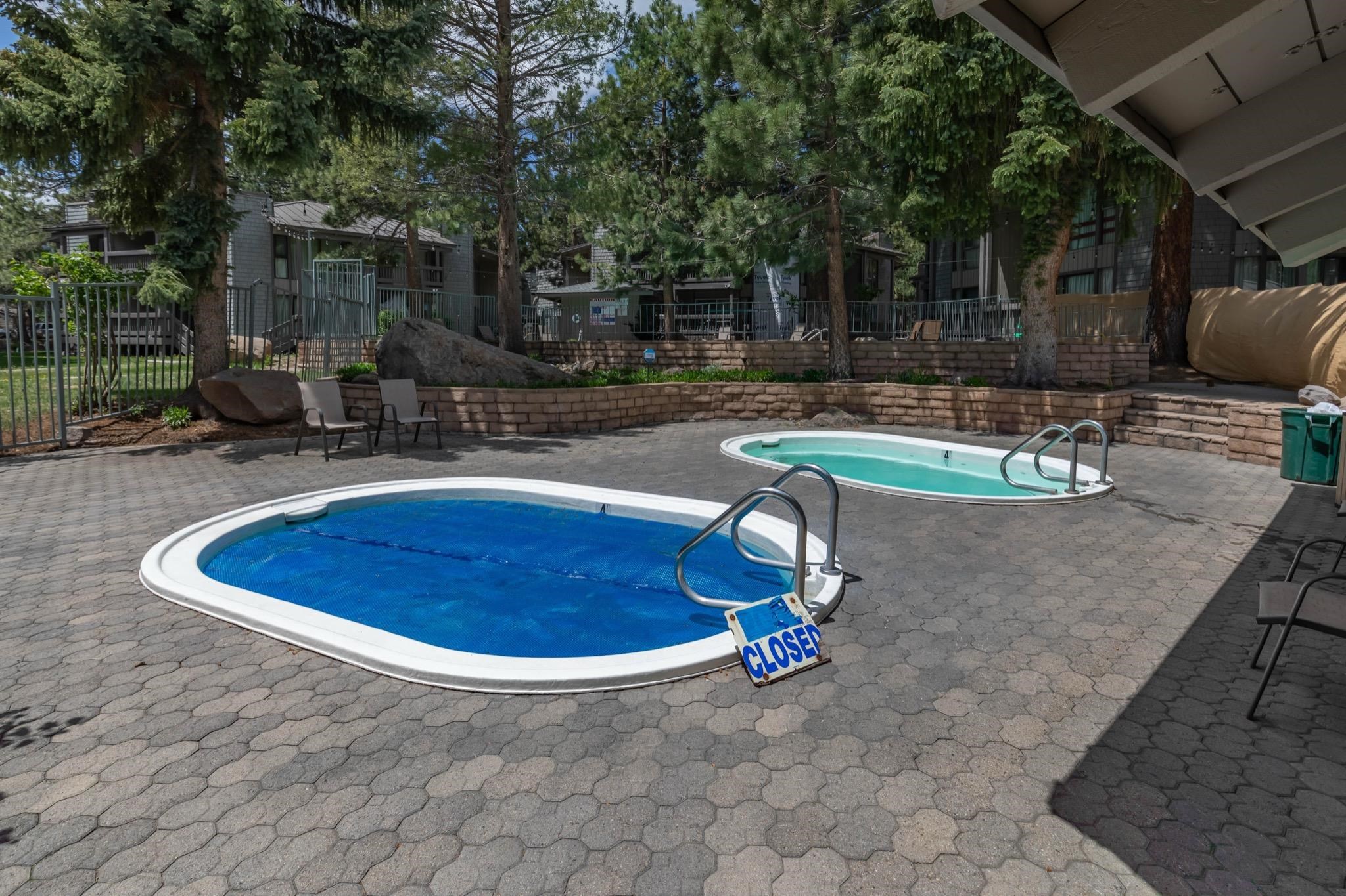 286 Old Mammoth Road, Unit 37 Mammoth Lakes, CA 93546 - Photo 33 of 33 Outdoor pool featuring a patio area