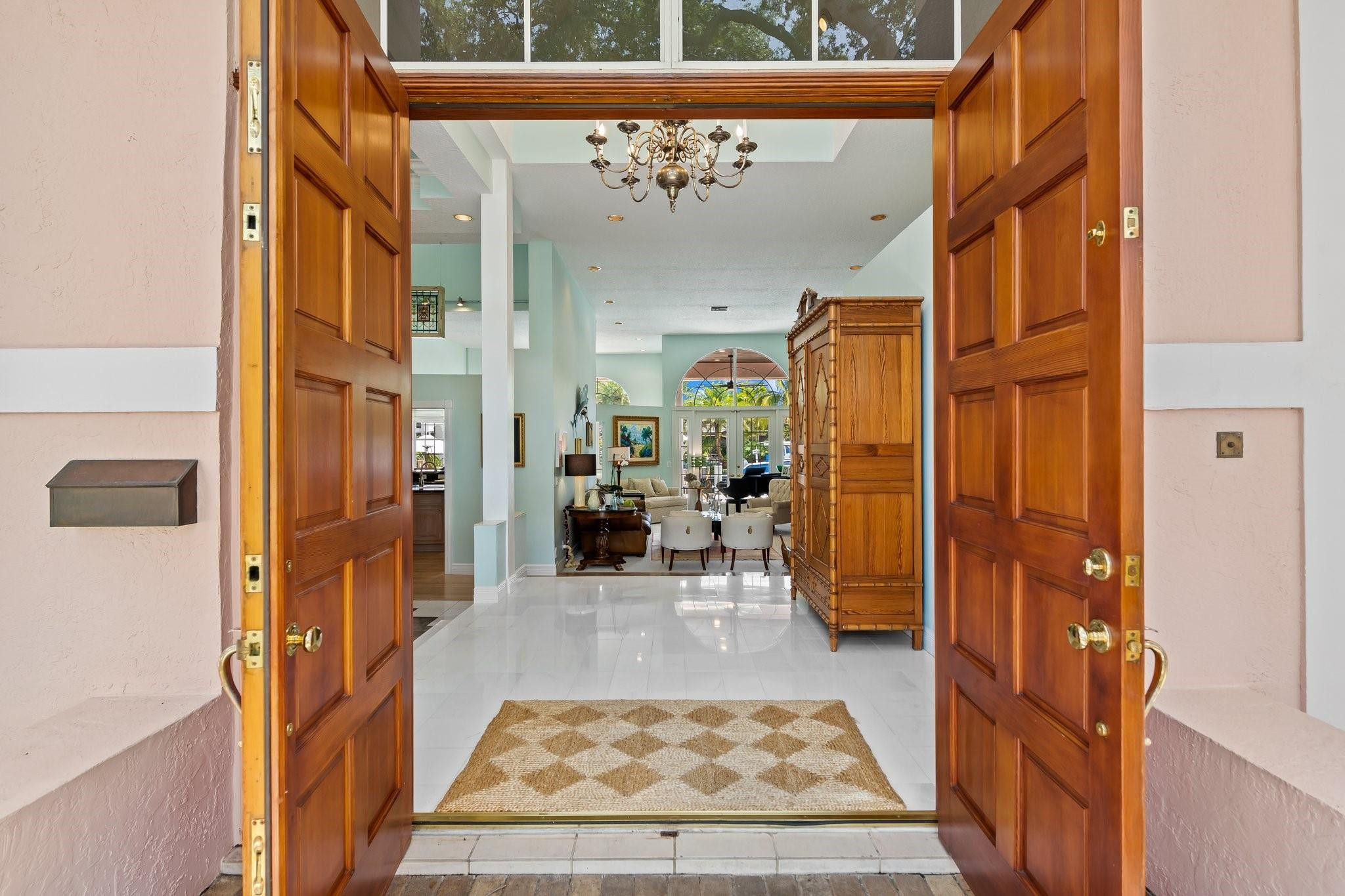 2342 Northeast 26th Street Lighthouse Point, FL 33064 - Photo 30 of 45 view of living room with a rug