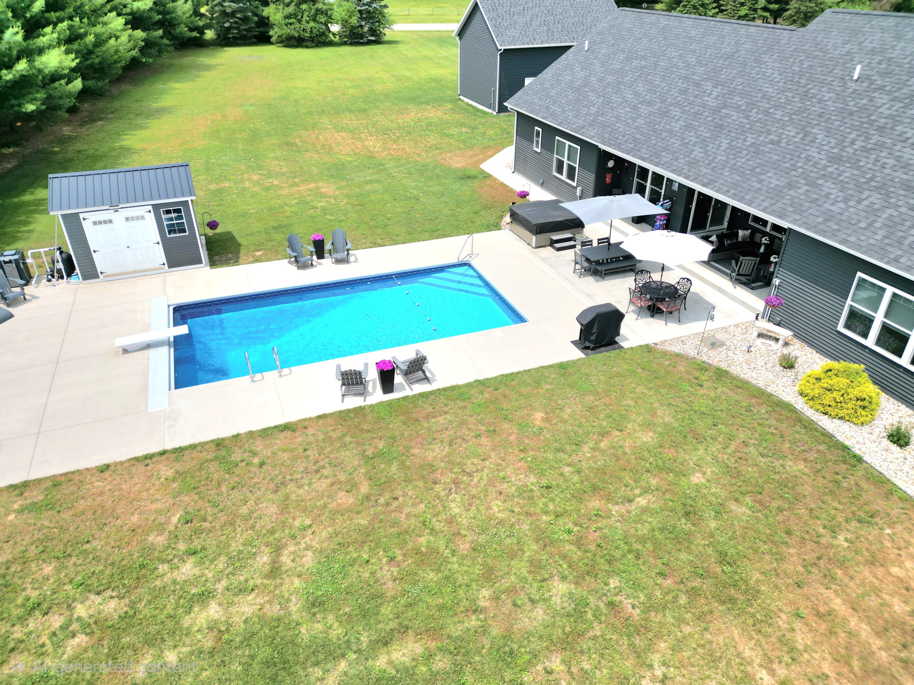 17045 Woodside Lane Three Rivers, MI 49093 - Photo 36 of 49 Pool