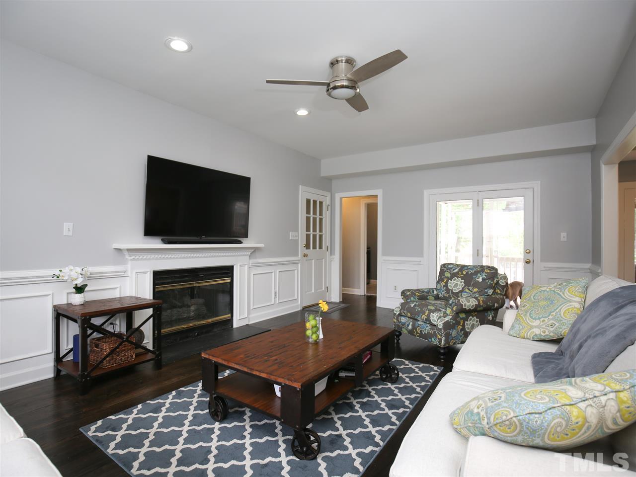 2116 Osprey Circle Raleigh, NC 27615 - Photo 3 of 25 New hardwood flooring, new paint and new lighting!