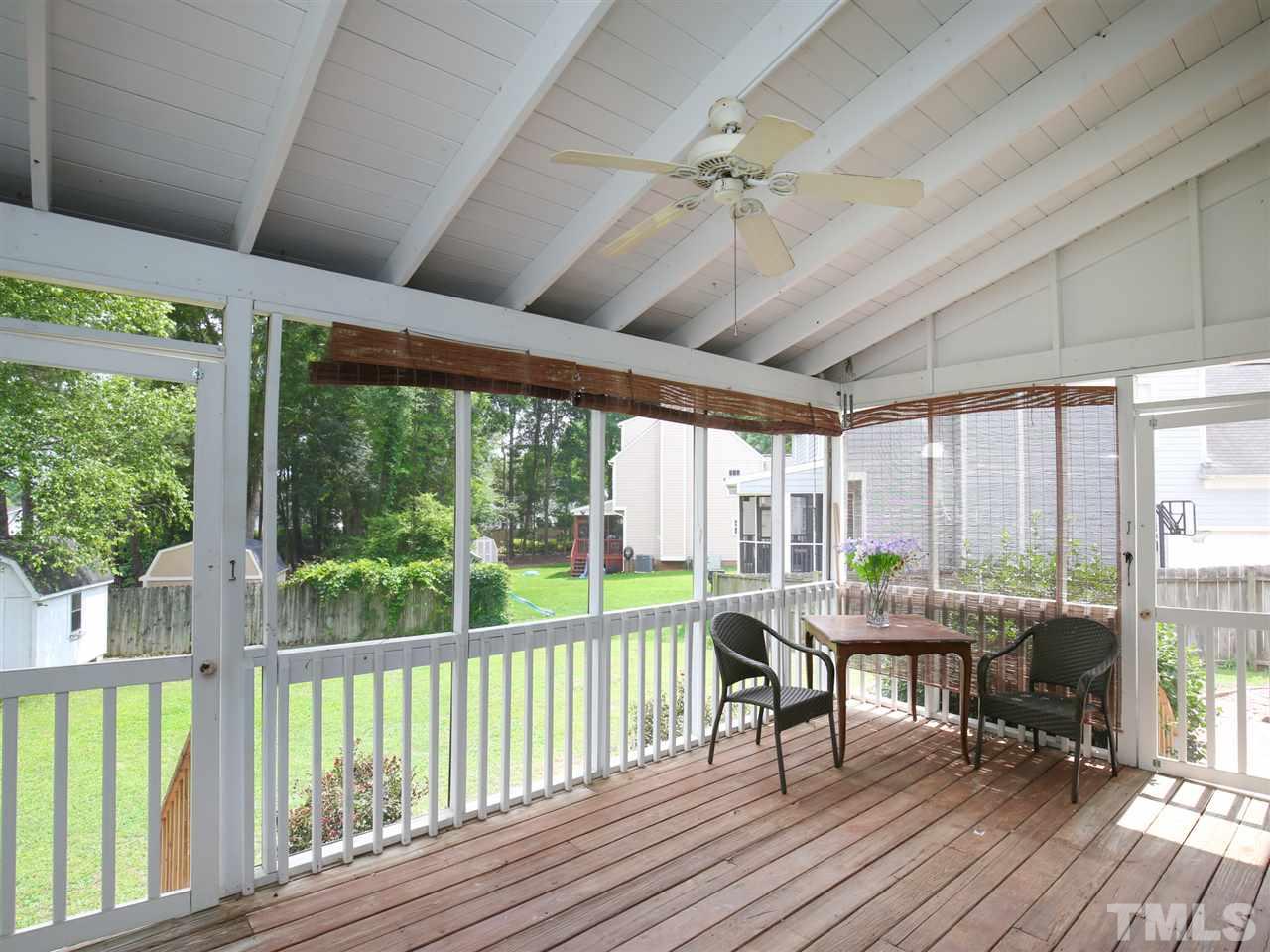2116 Osprey Circle Raleigh, NC 27615 - Photo 25 of 25 Spacious screened porch