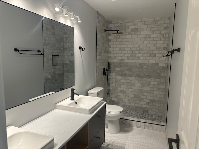 1311 Blue Ridge Parkway Algonquin, IL 60102 - Photo 13 of 21 a bathroom with a sink a toilet and shower