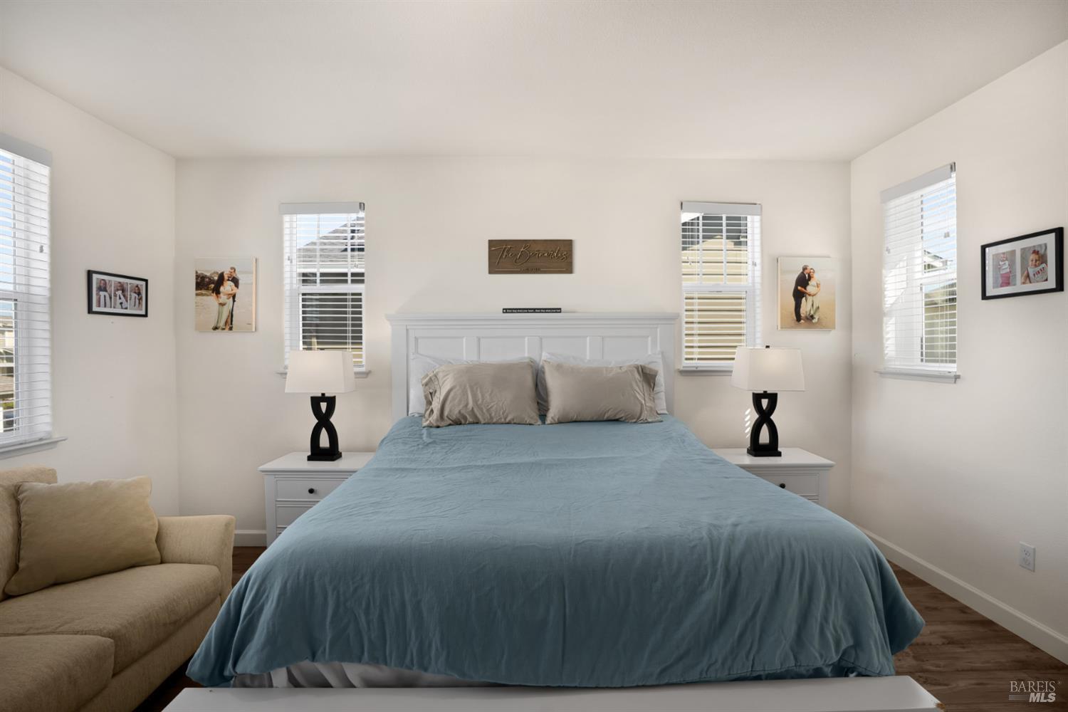 7465 Walker Way Rohnert Park, CA 94928 - Photo 28 of 43 a bedroom with a bed and glass window