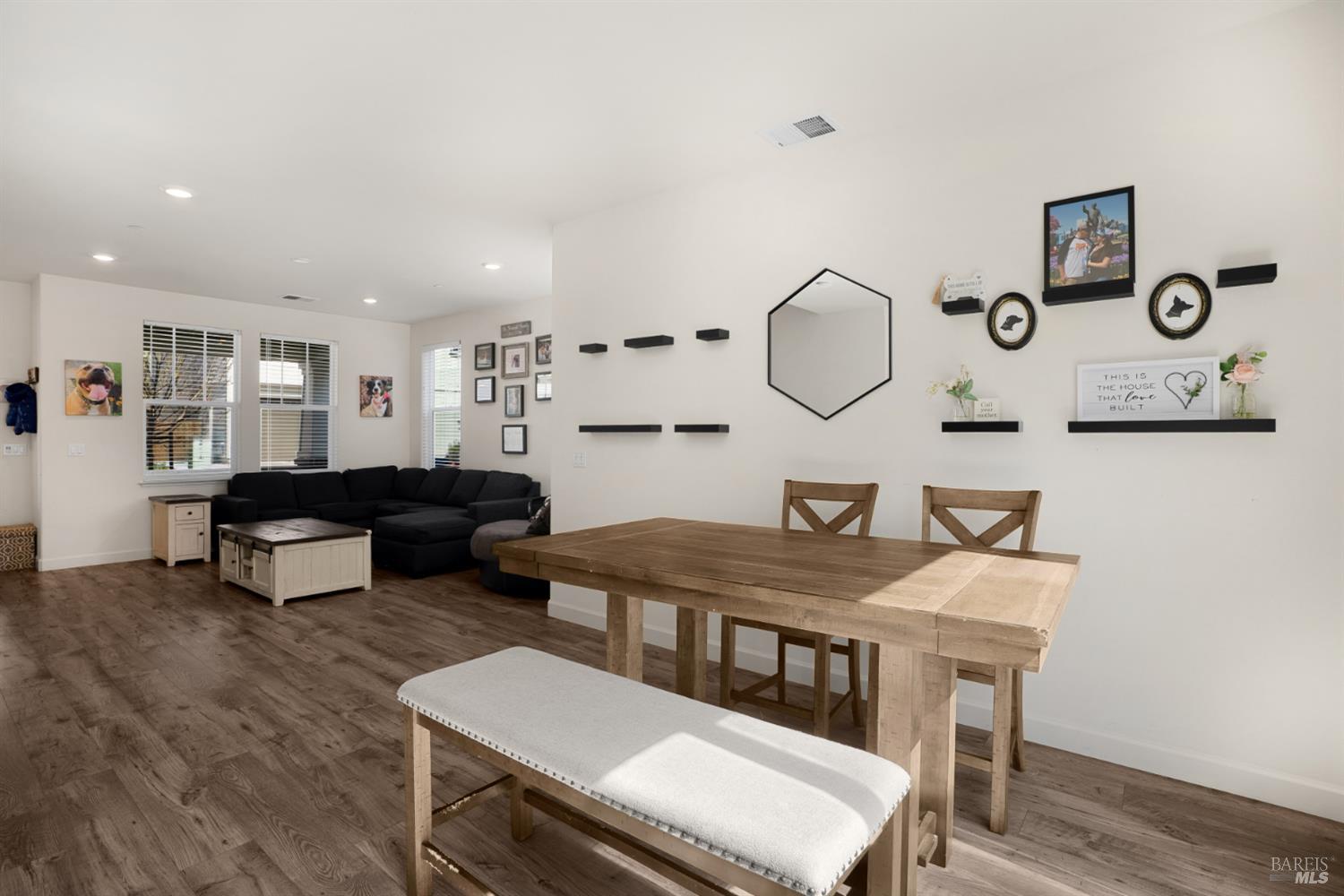 7465 Walker Way Rohnert Park, CA 94928 - Photo 8 of 43 a living room with furniture and wooden floor