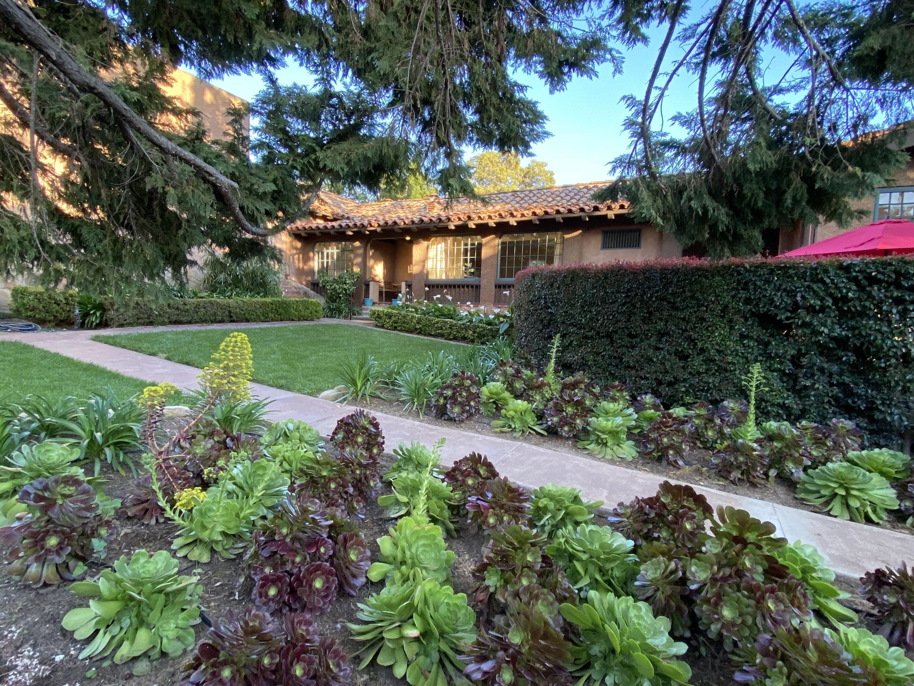2065 Mission Ridge Road Santa Barbara, CA 93103 - Photo 5 of 49 a view of a garden in a yard