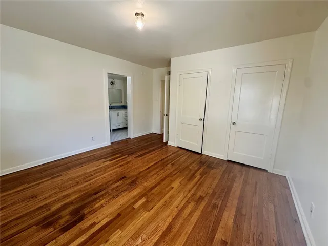 wooden floor in an empty room