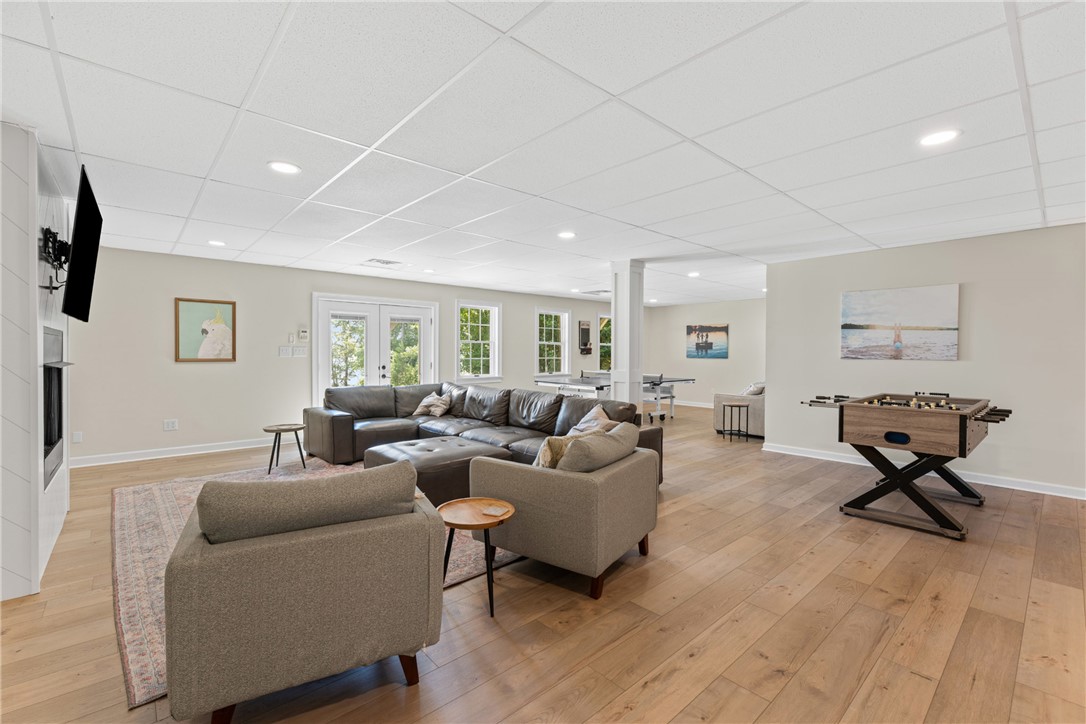 622 Jackson Road Anderson, SC 29626 - Photo 36 of 50 Natural wood flooring complements the versatile living area, perfect for entertaining.