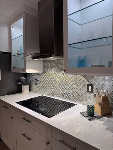 a view of a livingroom with furniture and a fireplace