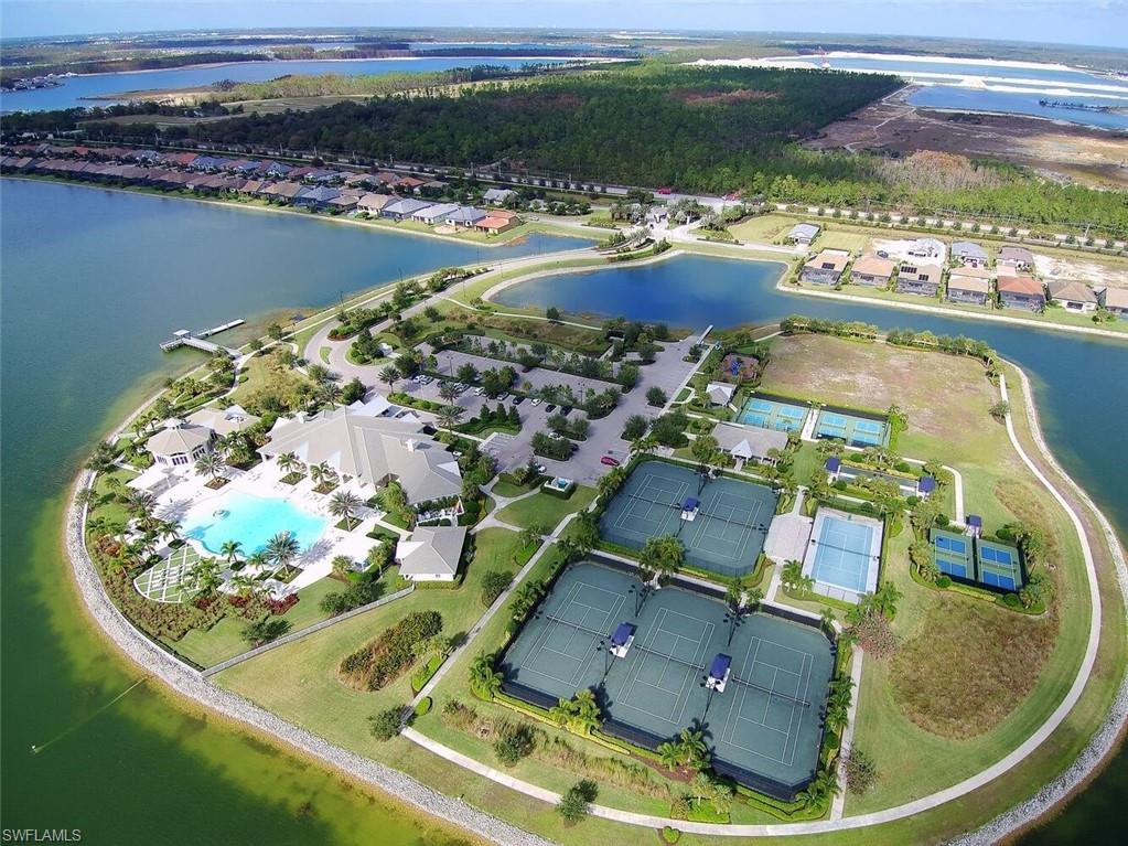 14227 Wild Timber Court Estero, FL 33928 - Photo 48 of 49 an aerial view of a house with a ocean view