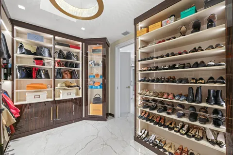 a kitchen with a table and chairs in it