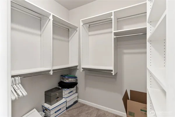 a room with storage and utility
