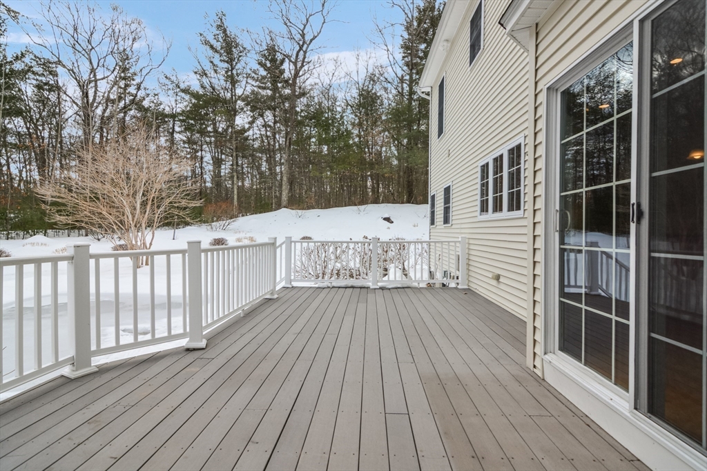 268 Hall Street Dunstable, MA 01827 - Photo 30 of 36 a view of balcony deck and wooden floor