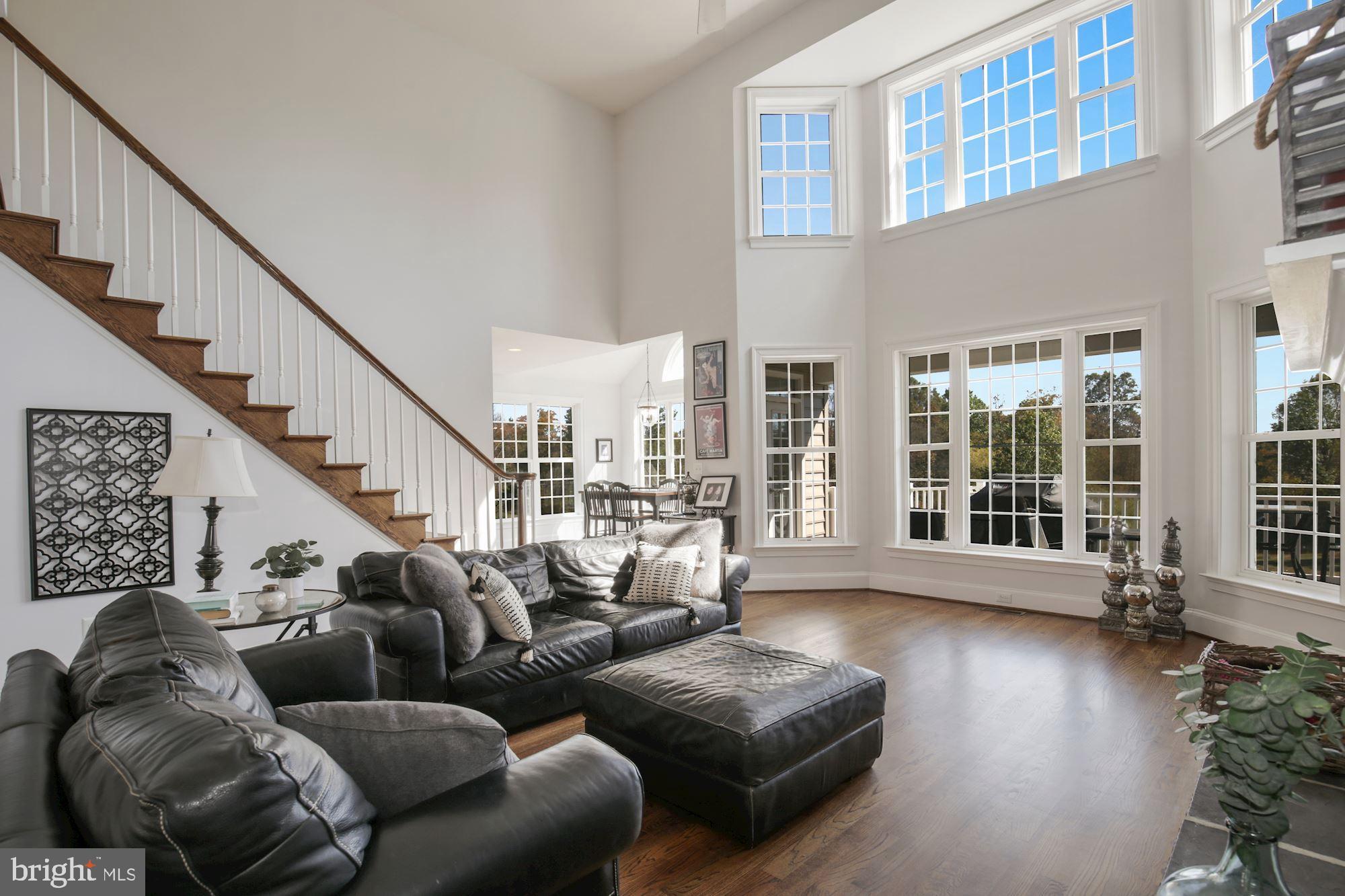 33415 Austin Grove Road Bluemont, VA 20135 - Photo 21 of 58 Lots of natural light and stone gas fireplace