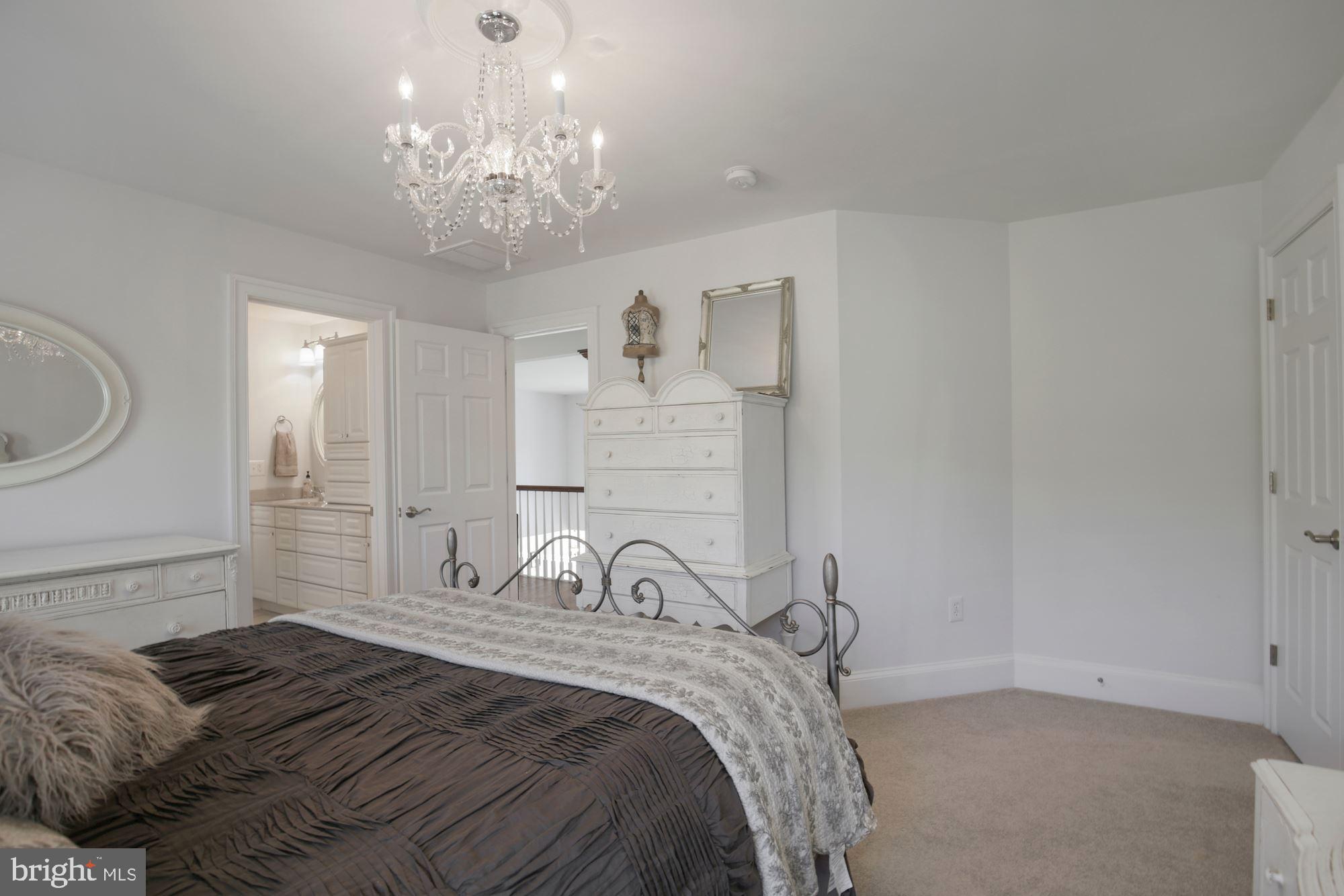 33415 Austin Grove Road Bluemont, VA 20135 - Photo 33 of 58 3rd Bedroom with chandelier