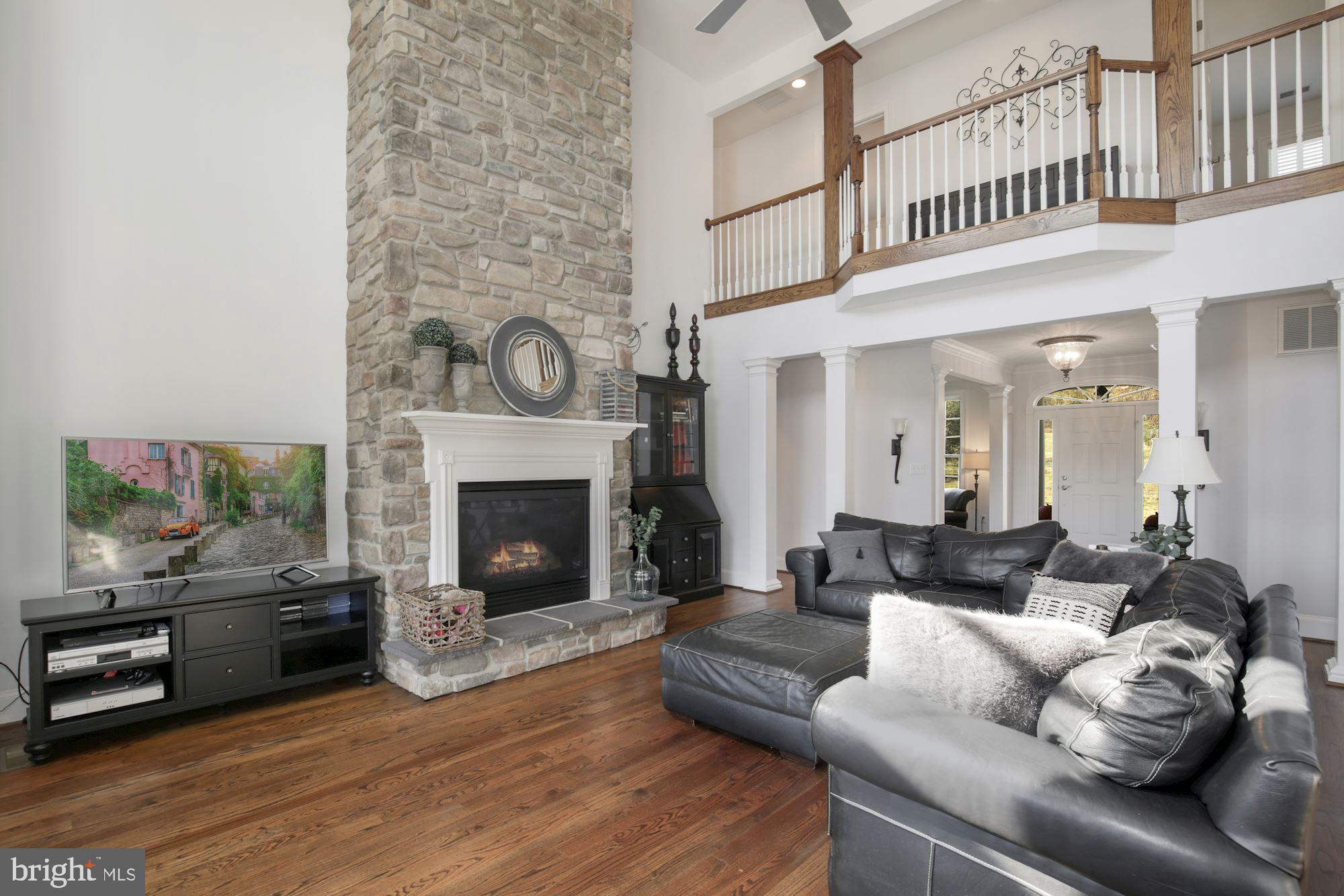 33415 Austin Grove Road Bluemont, VA 20135 - Photo 5 of 58 Enjoy the gas stone fireplace in this great room!