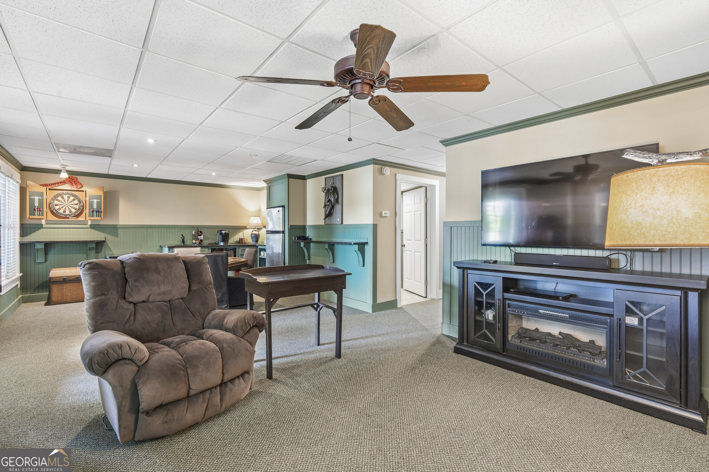 57 Birch Lane Sparta, GA 31087 - Photo 47 of 61 a living room with furniture and a flat screen tv