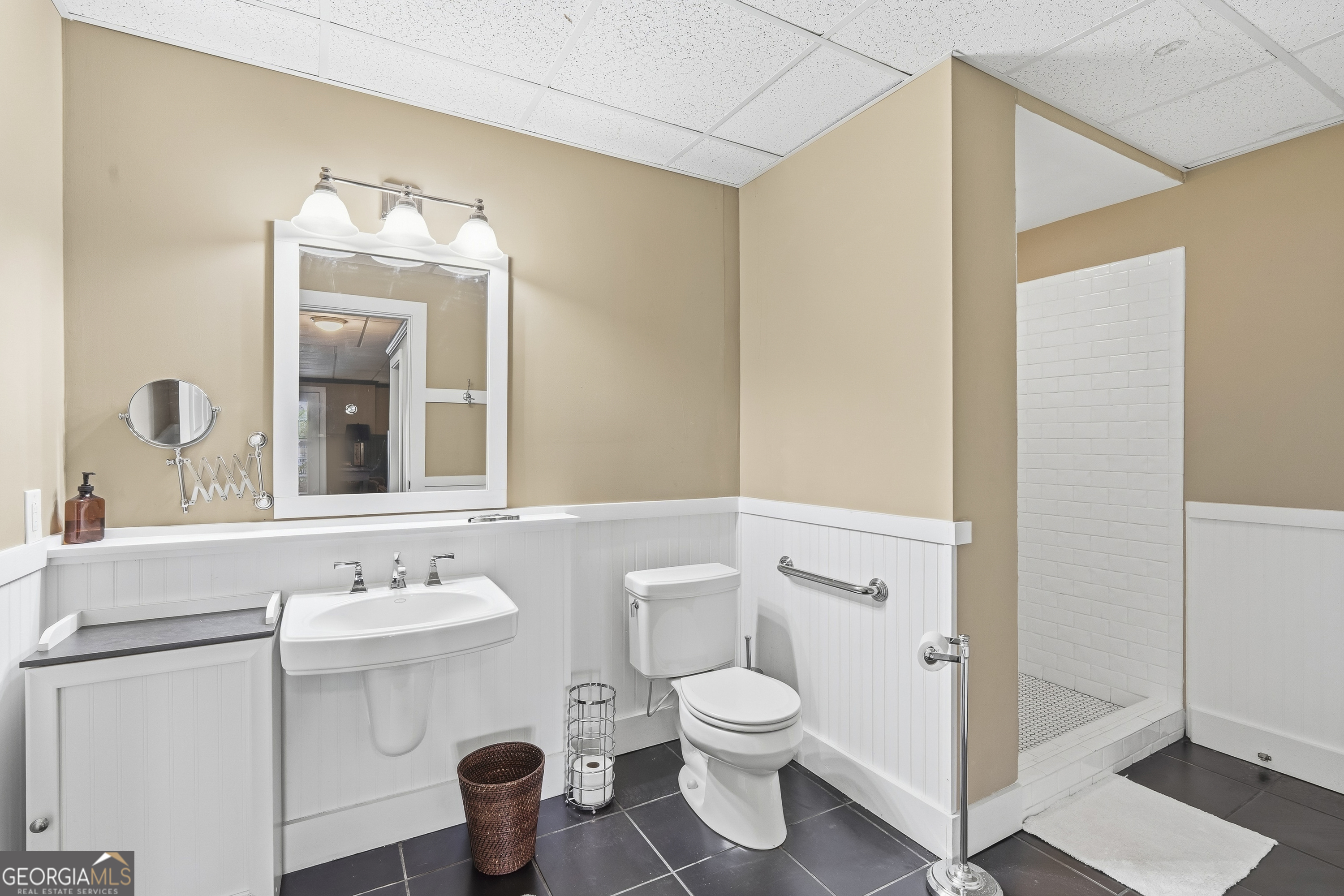 57 Birch Lane Sparta, GA 31087 - Photo 50 of 61 a bathroom with a sink mirror and toilet