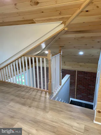 a view of a balcony