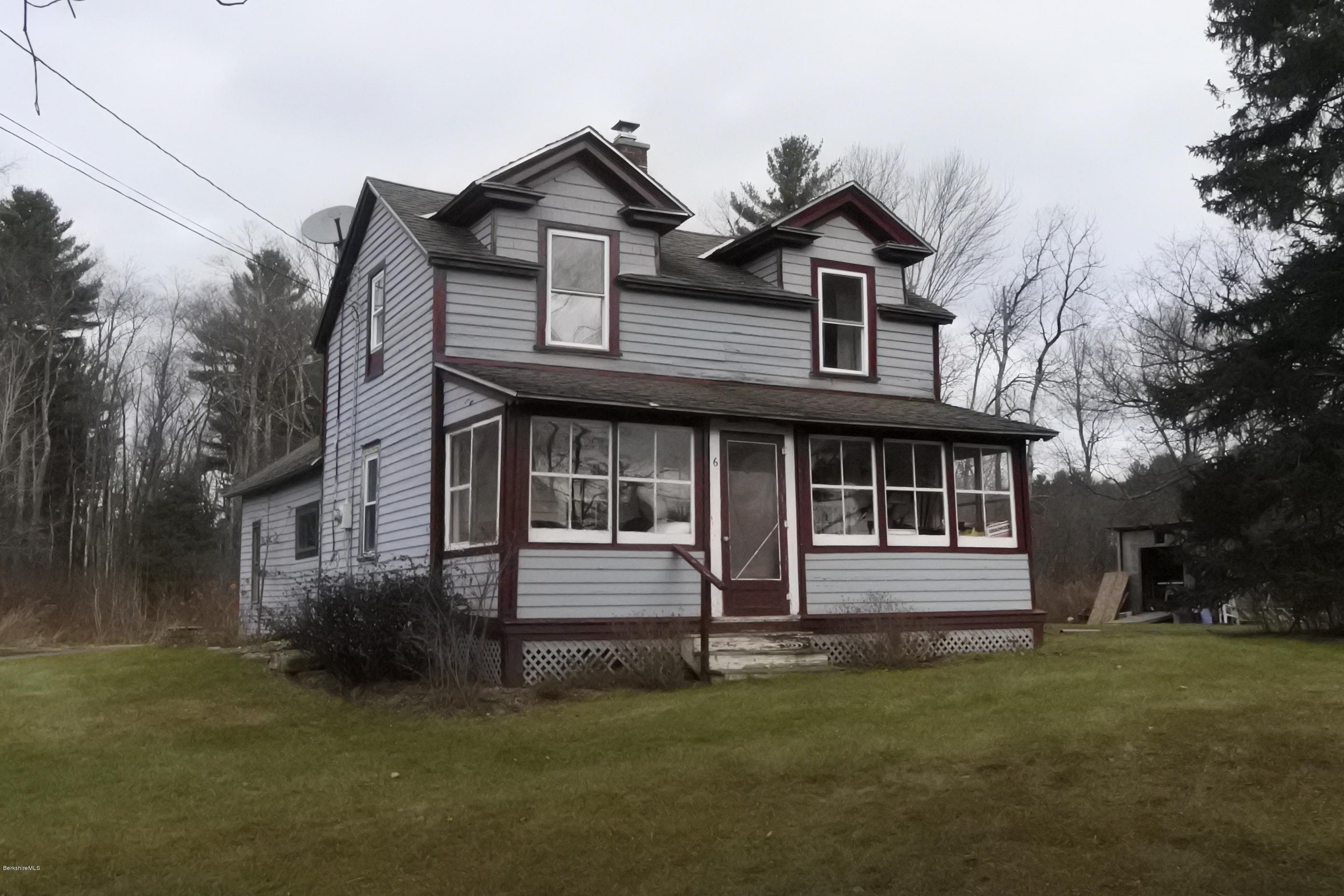 6 West Stockbridge Road Stockbridge, MA 01262 - Photo 1 of 15 a front view of a house with a garden