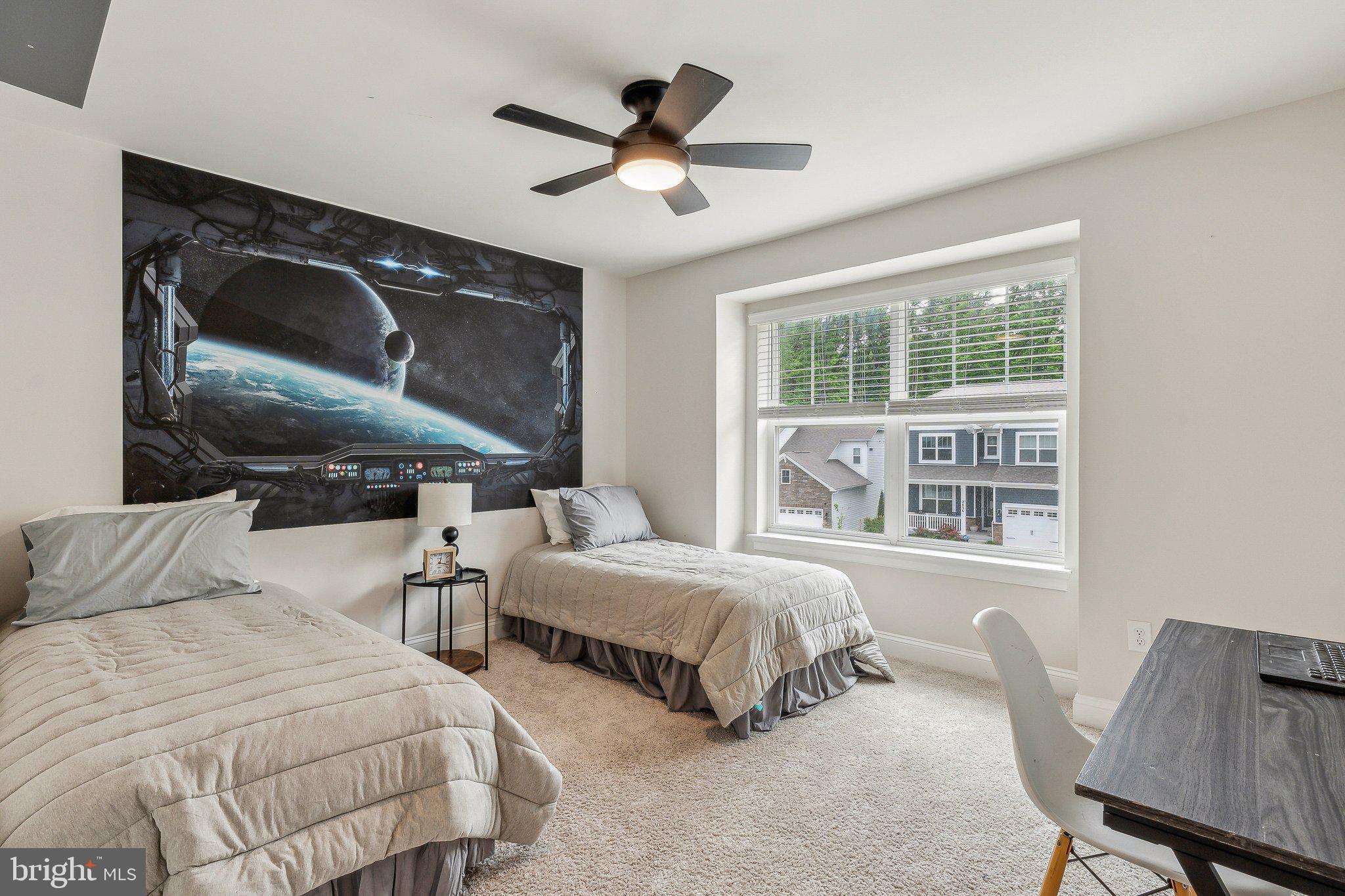 2841 Broad Wing Drive Odenton, MD 21113 - Photo 36 of 71 a bedroom with two beds and a window