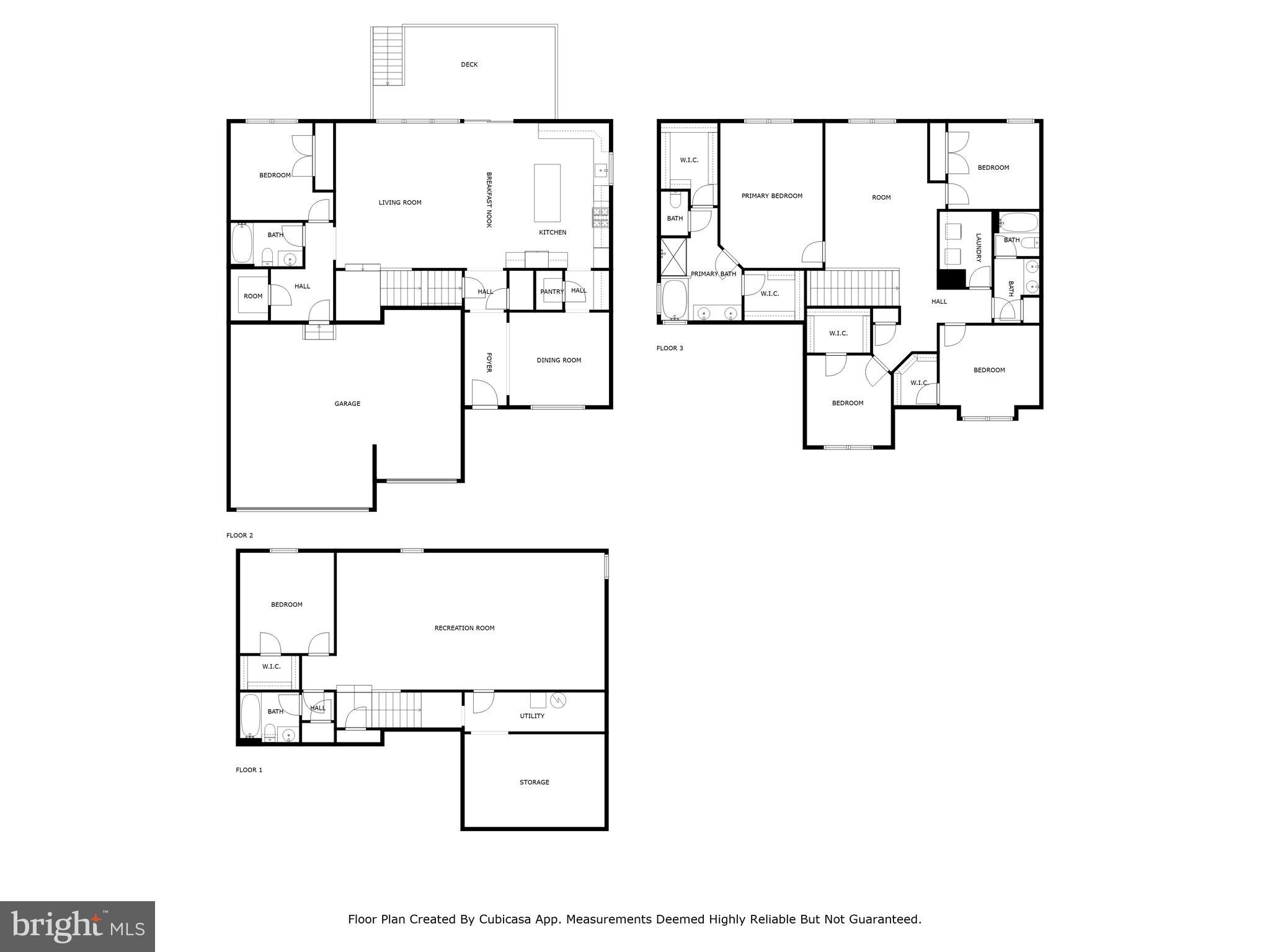 2841 Broad Wing Drive Odenton, MD 21113 - Photo 71 of 71 Combined Floor Plan