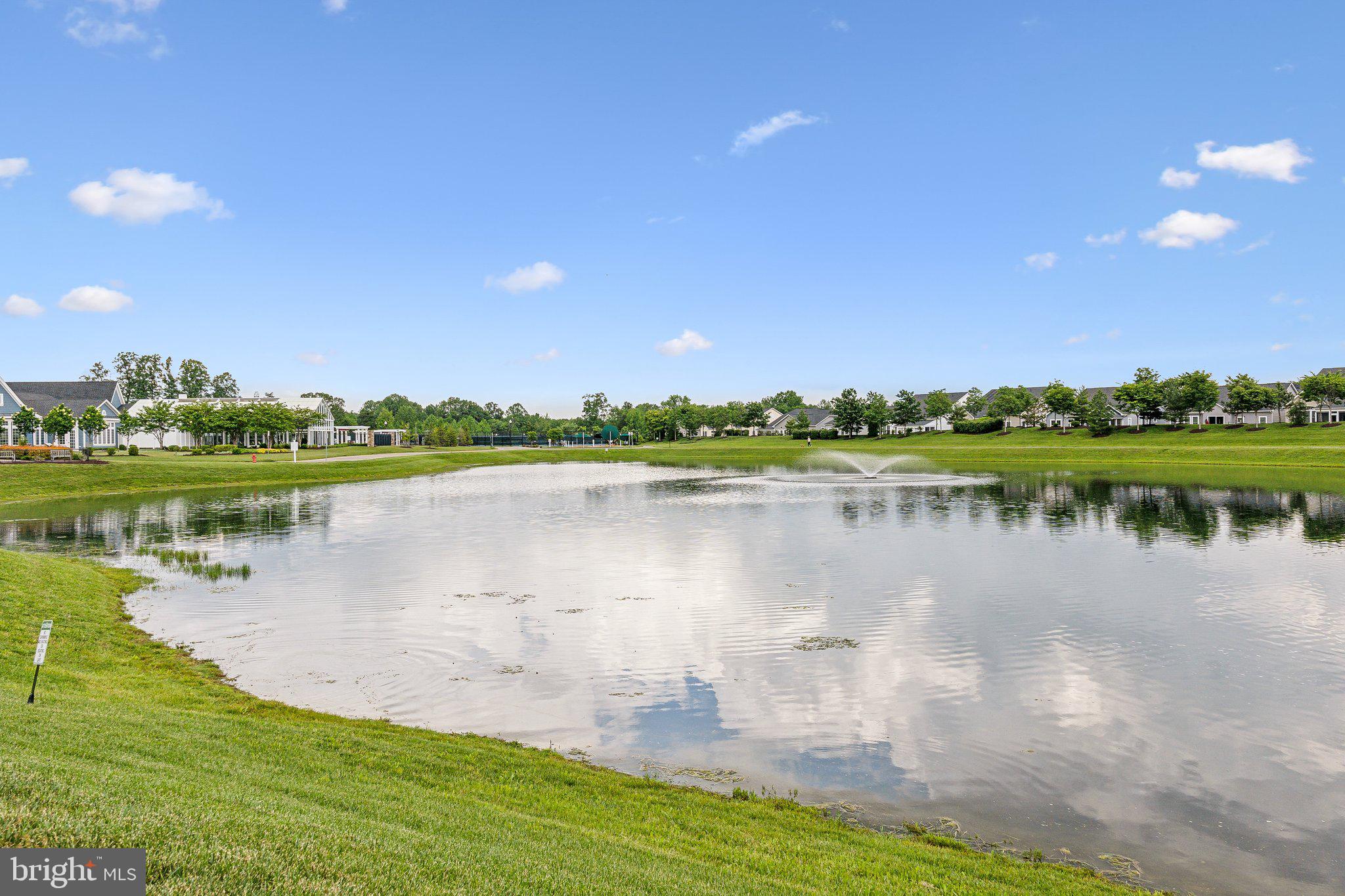 2841 Broad Wing Drive Odenton, MD 21113 - Photo 70 of 71 a view of a lake with a big yard