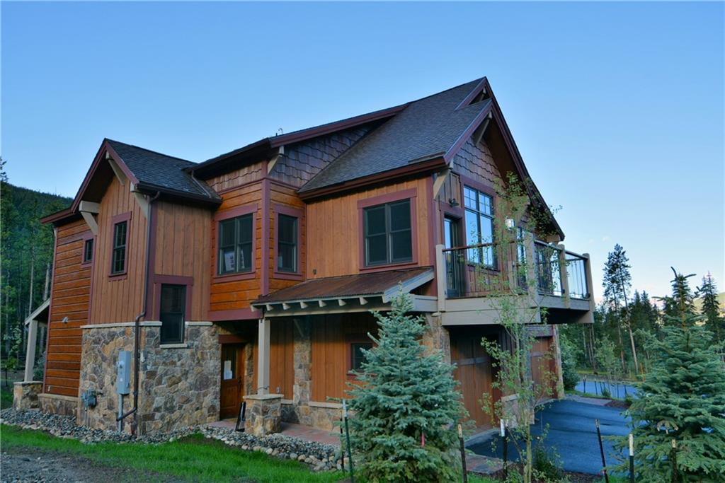 850 Independence Road, Unit 3C Keystone, CO 80435 - Photo 16 of 25 a front view of a house with garden