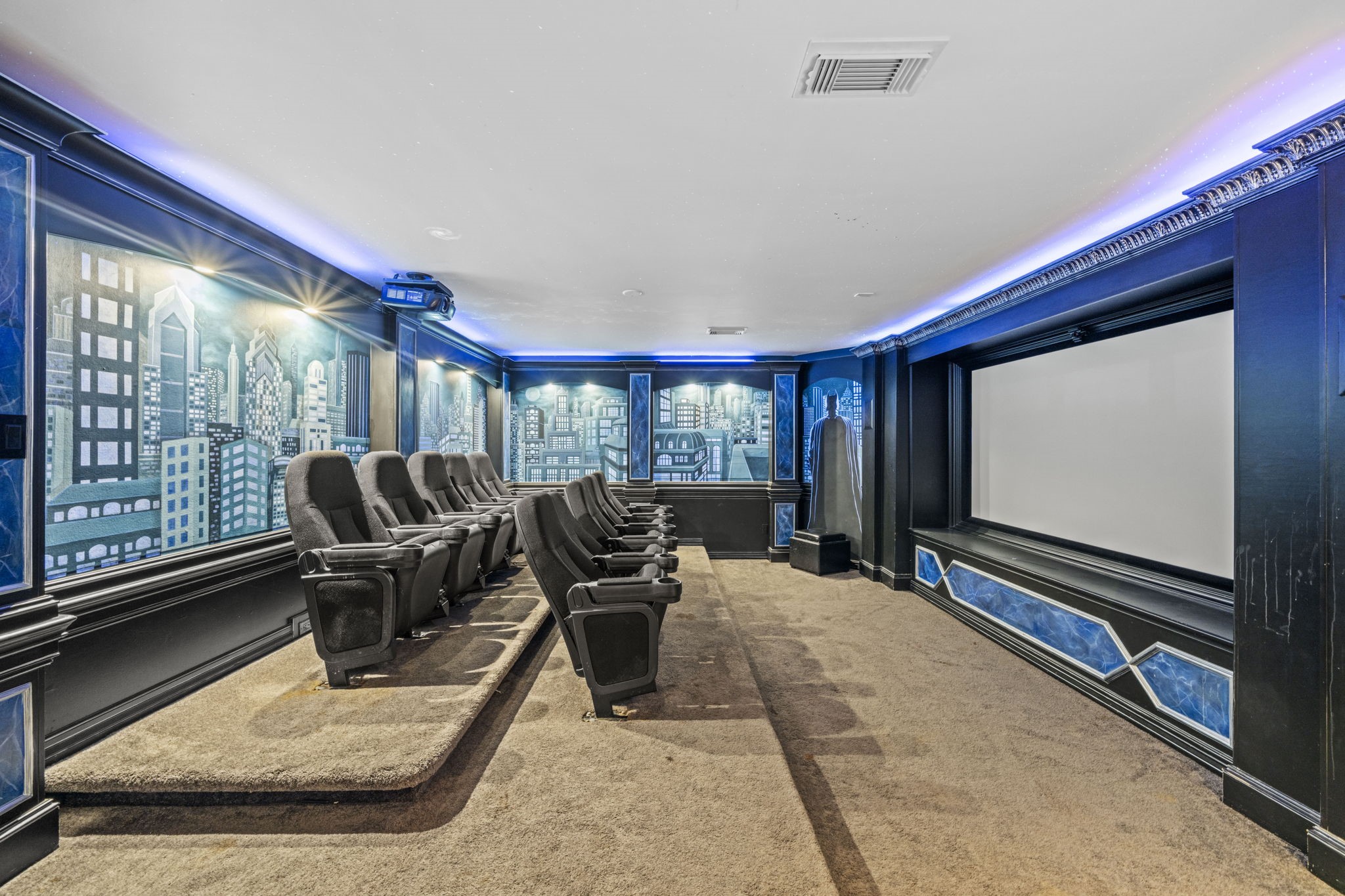 18732 Kz Road Cypress, TX 77433 - Photo 24 of 49 This one-of-a-kind custom media room brings the magic of a true private cinema right to your doorstep.