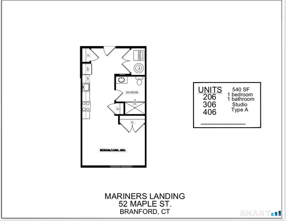 a picture of a bench in a building