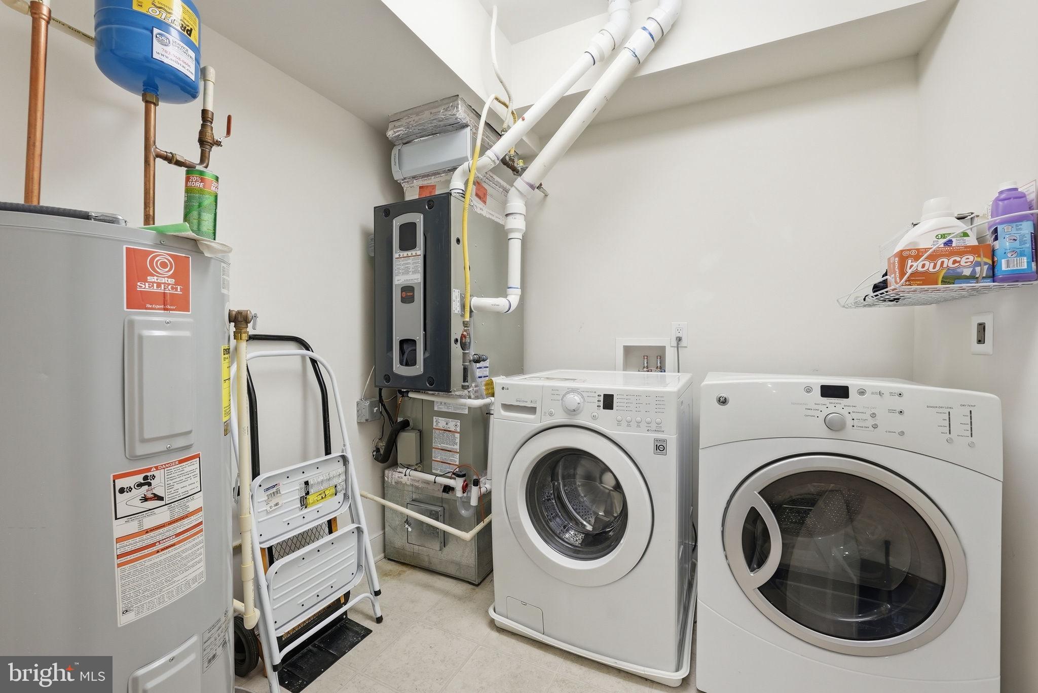 1511 North Rolfe Street, Unit A303 Arlington, VA 22209 - Photo 17 of 21 a view of washer and dryer