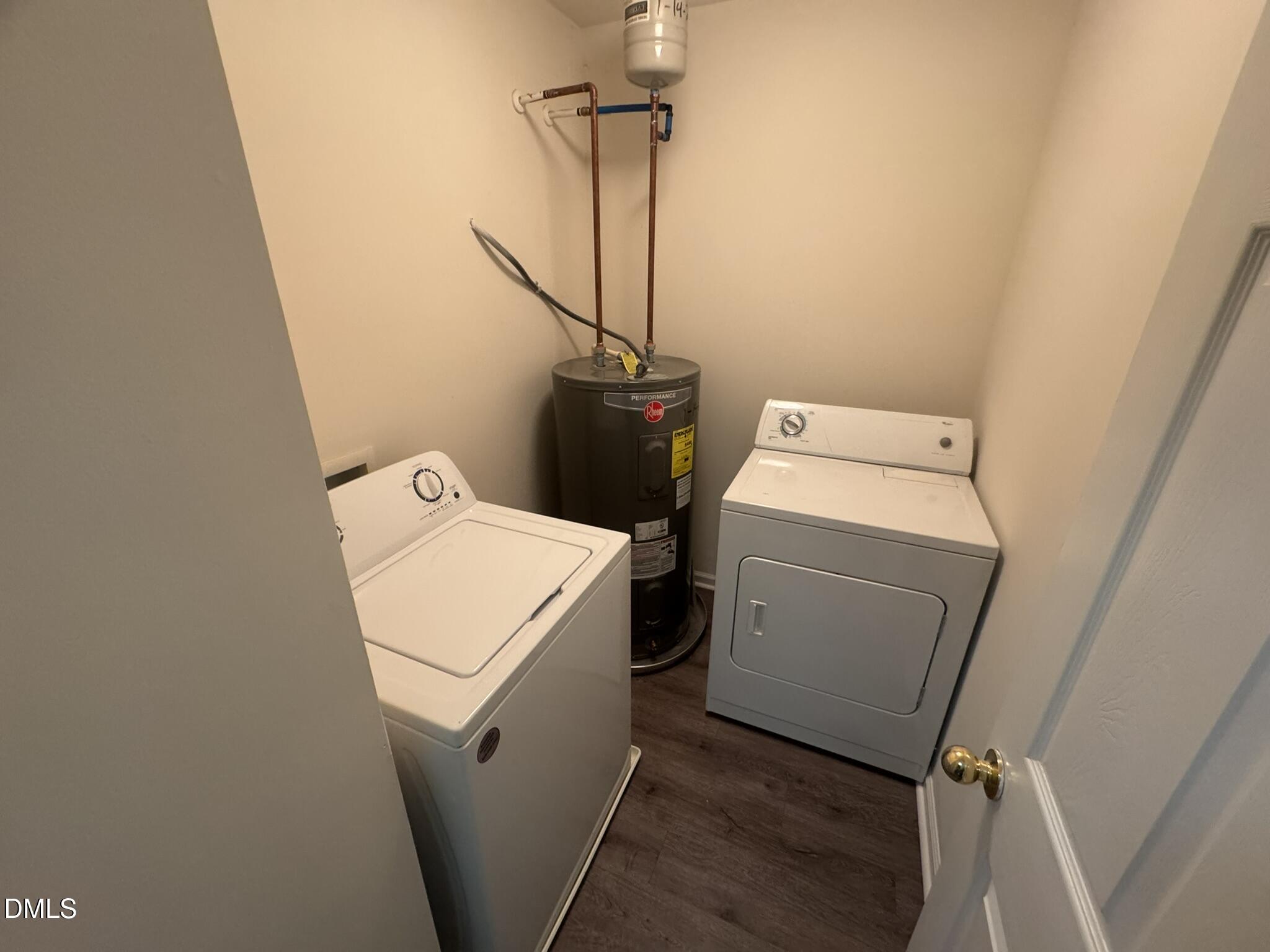3011 Barrymore Street, Unit 100 Raleigh, NC 27603 - Photo 9 of 9 a utility room with dryer and washer