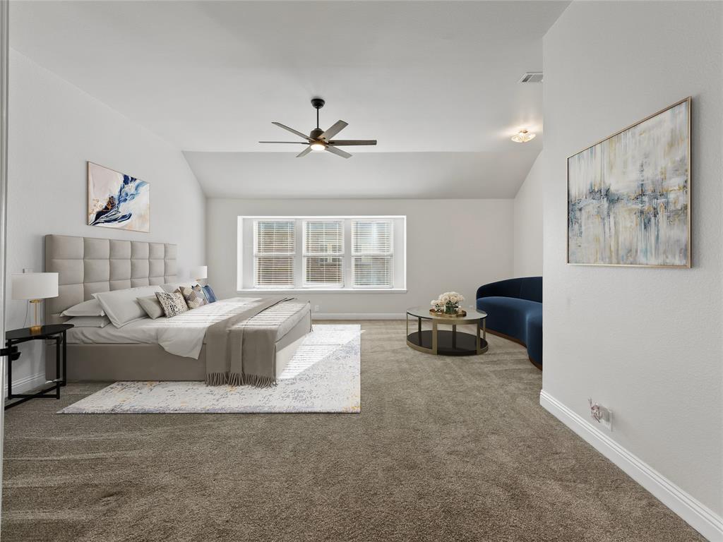 218 Calvert Drive Midlothian, TX 76065 - Photo 9 of 27 a living room with furniture and a large window