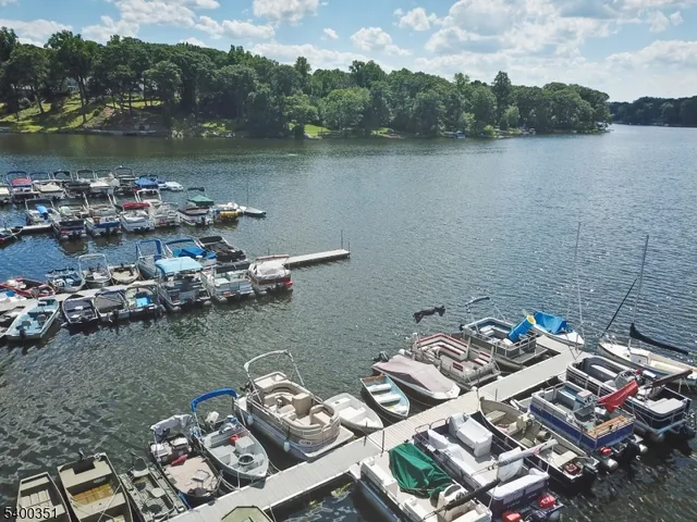 a view of lake with mountain