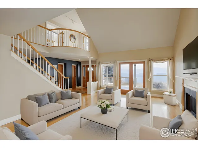 a living room with furniture or fireplace and a flat screen tv