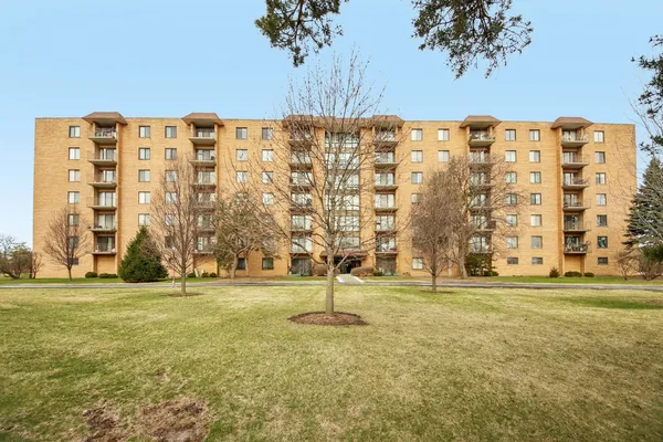 a view of a city with tall buildings
