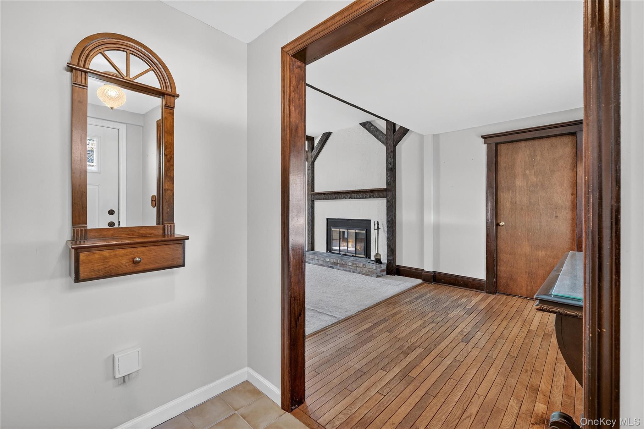 165 Wayne Avenue Suffern, NY 10901 - Photo 8 of 38 Hallway featuring baseboards and hardwood / wood-style flooring