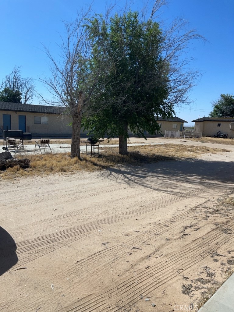 14301 Frontage Road, Unit 3 North Edwards, CA 93523 - Photo 3 of 13 a view of a yard with a tree