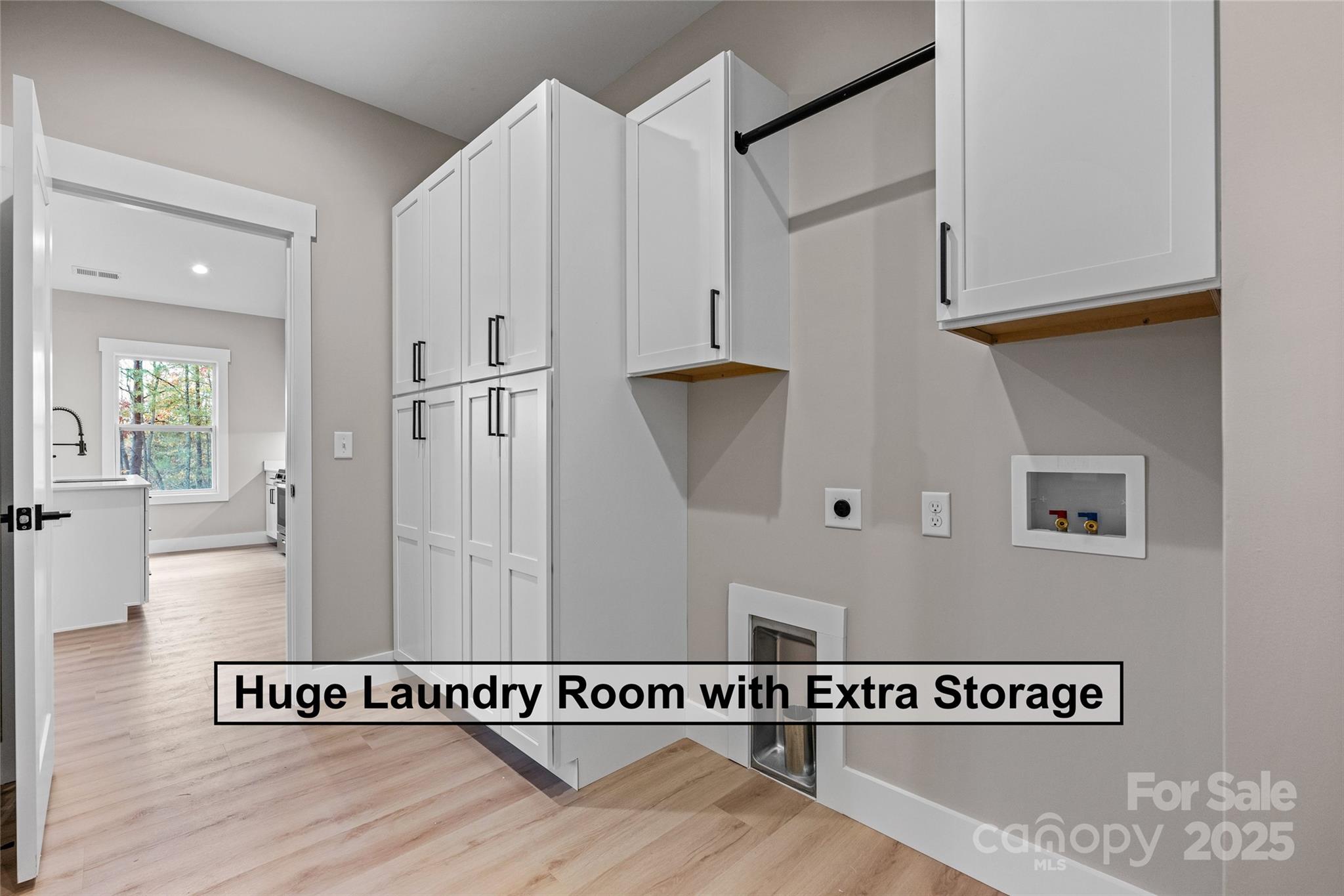 446 Old Buckeye Cove Road Swannanoa, NC 28778 - Photo 27 of 48 a view of a kitchen with an entryway