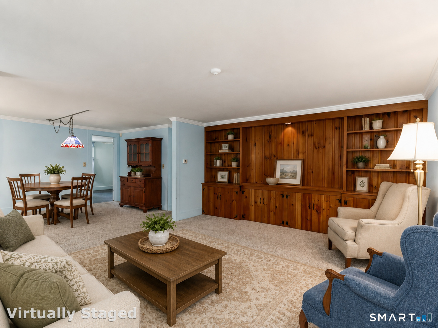 208 Twin Lakes Road North Branford, CT 06471 - Photo 11 of 39 First Floor Apartment - Dining & Living Room Area